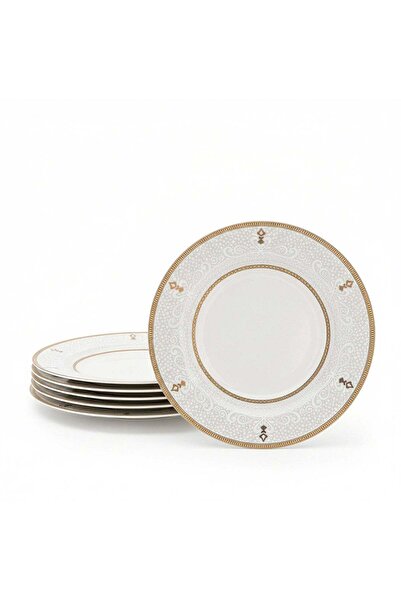 Generic Shallow ZAYA New Bone China Dinner Plate 26.7 cm – Elegant White Plat...