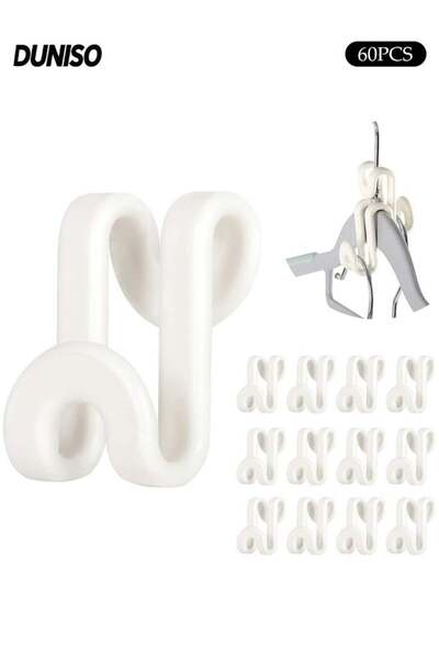 Generic Clothes Hanger Connector Hooks,Cascading Clothes Hanger Extender,Outf...