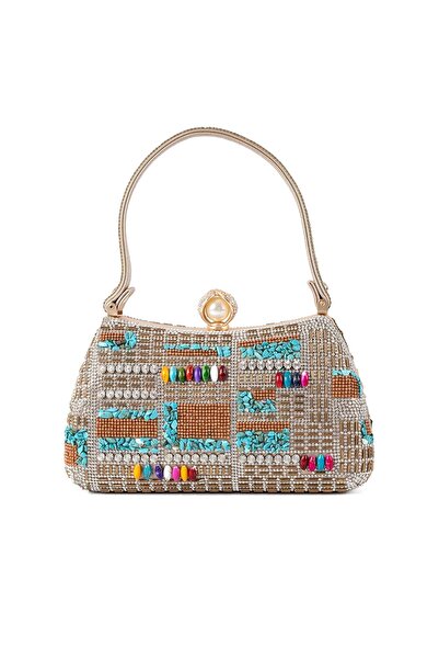 Guja 456 Kadın Abiye Çanta Camel