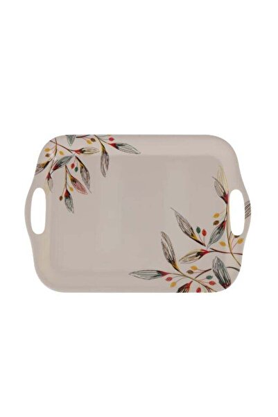 Generic Royalford Rectangular Melamine Tray | 40.9 x 29 x 2.4 cm | Elegant Sl...