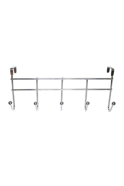 Generic Over The Door Hook Hanger Silver