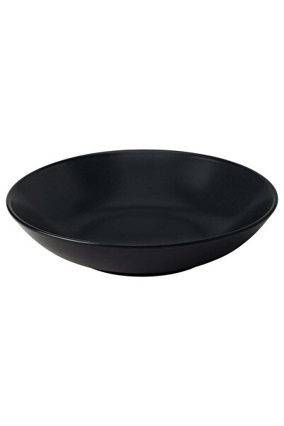Generic Deep Plate Stoneware Matt Dark Grey 23 cm 1.0 L
