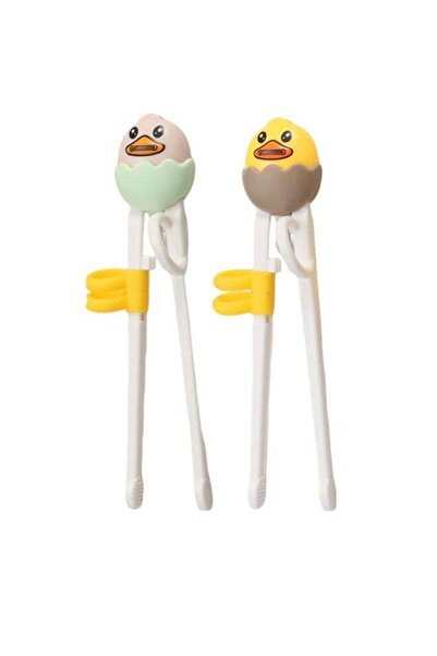 Generic Training Chopsticks for Kids and Beginners, 2 Pairs Chopstick Set Wit...