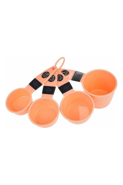 Generic Cuisine Art Plastic Measuring Cup Set, 4 Pieces – Kitchen Measuring C...