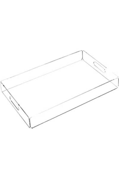 Generic ARS-Multi-Purpose Acrylic Serving Tray 12x16 Inches (40x30x5 cm) | De...