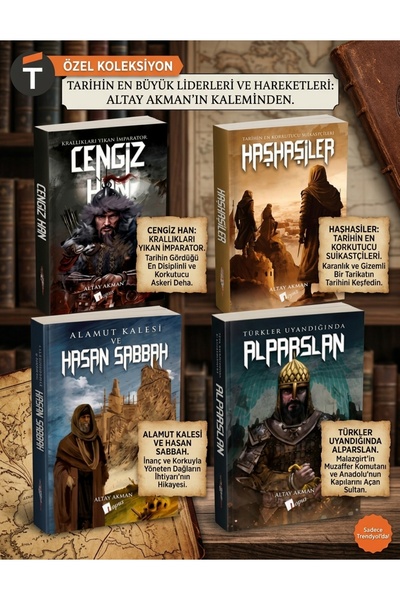 Lopus Yayınları Tarihe Yön Verenler ve Gizli Örgütler 4'lü Kitap Seti - Cengi...