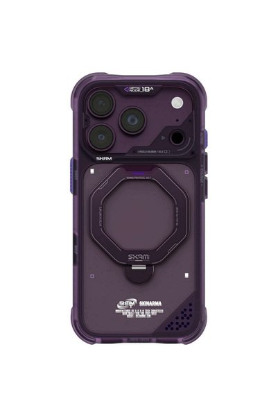 Skinarma Husă Saturn MagSafe + Suport Rotativ pentru iPhone 18 Pro / 17 Pro