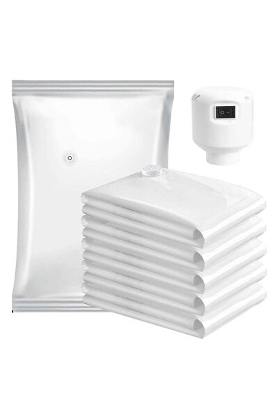 Generic 7-Piece Vacuum Storage Bags with Electric Pump, Space Saver Bags,Vacu...