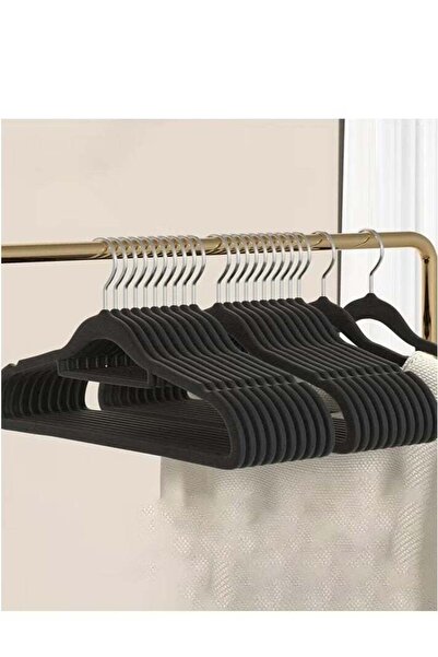 Generic 30-Pack Slim Non-Slip Hangers for Clothes - Space Saving Ultra Thin M...