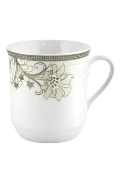 Generic Royalford 13 oz (385 ml) Ceramic Bone Wave Coffee Mug | Curved Loop H...