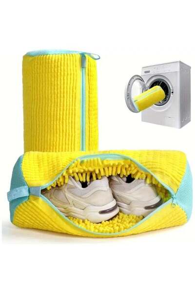 Generic Shoe Washing Machine Bag – 360° Deep Clean Sneaker Laundry Bag with A...