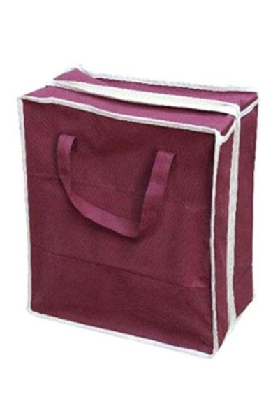 Generic 2-Piece Tote Shoes Organized Red/Black