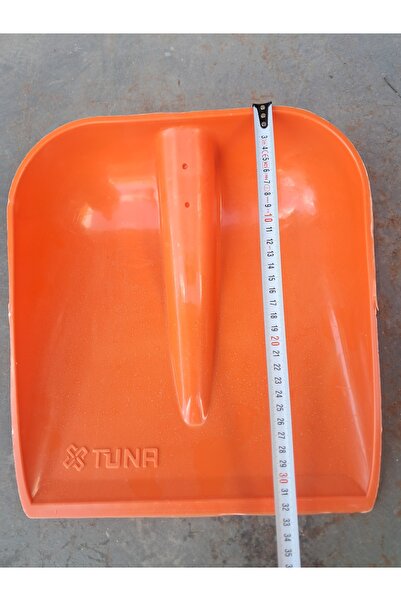Dayanıklı Plastik Kar Küreği - Erzak ve Bahçe Küreği (30 cm En / 34 cm Boy)