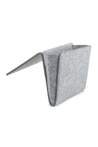 Generic Felt Bedside Caddy - Bedside Storage Pocket and Holder for Book, Maga...