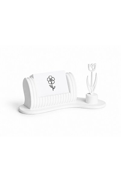 OEM Suport elegant pentru cărți de vizită, cu design floral decorativ, organi...
