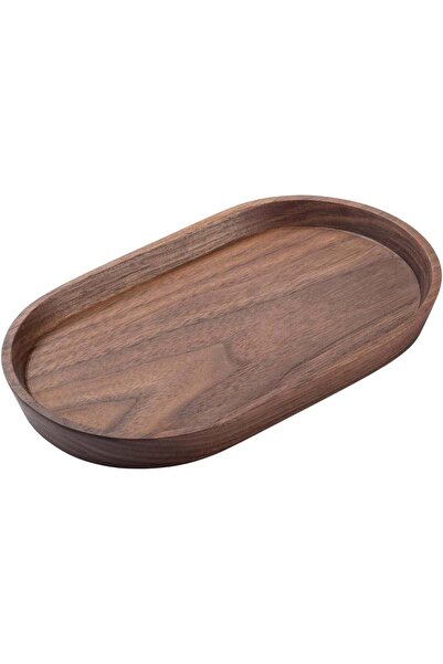 Generic Wooden Mini Serving Tray for Parties, Tea&Coffee Table Tray, Small Ov...