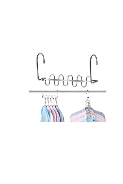 Generic Closet Organizer, Cloth Hanger Magic Space Saving Hangers for Closet ...