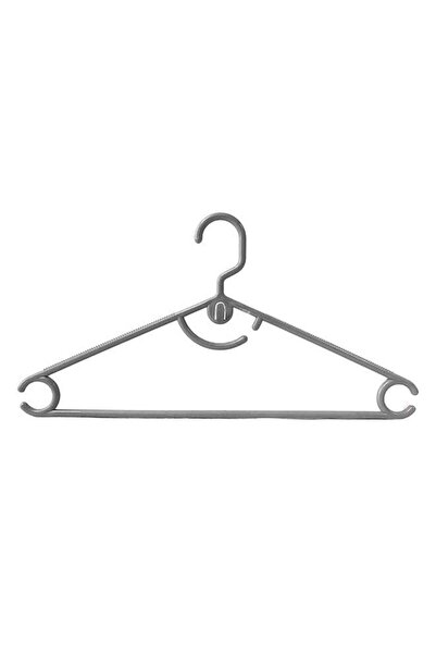 Generic Feelings Plastic Arch Clothes Hanger 24-Piece Set – Lightweight Space...