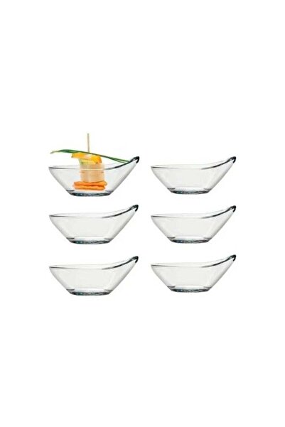 Generic Pasabahce 6 Piece Glass Sauce Bowls Gastroboutique Set- Turkey Made C...
