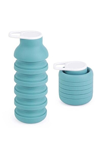 Generic Collapsible Silicone Water Bottle – Foldable Travel Water Bottle Leak...