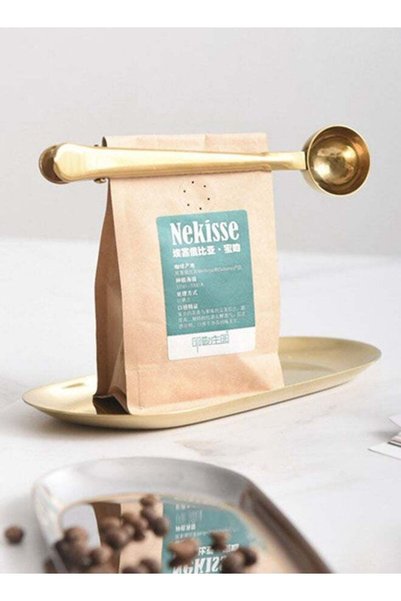 Generic 2PCS Stainless Steel Coffee and Tea Scoop with Bag Clip, Great for Me...