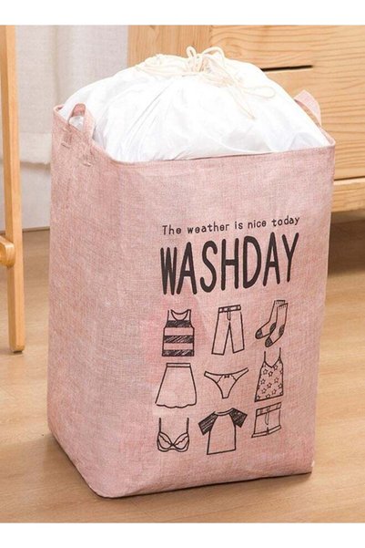 Generic Foldable Cotton And Linen Storage Bag For Clothes
