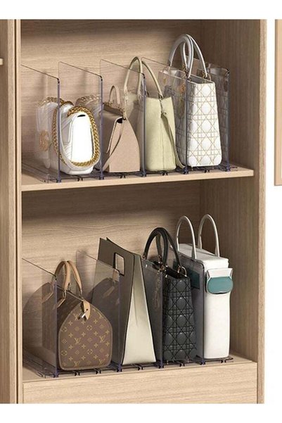 Generic Acrylic Closet Organizer, Shelf Dividers for Closet Organization, Acr...