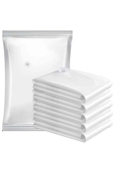 Generic 6Pcs Vacuum Storage Bags, Space Saver Sealer Bags, Airtight Compressi...