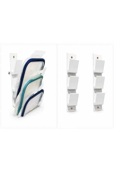 OEM Suport vertical pentru capace de caserole și recipiente, Organizator de b...
