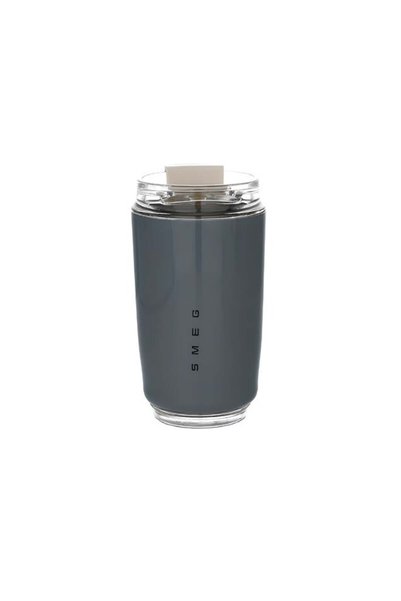 Generic Smeg Travel Coffee Mug, Stainless Steel Insulated Coffee Cup with Lea...