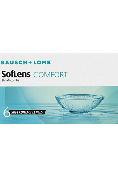 Bausch & Lomb soflens comfort 6 Μηνιαίοι Φακοί Επαφής Υδρογέλης -1.25