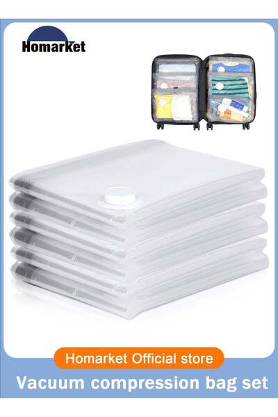 Generic Premium Vacuum Storage Bags, 6 Pack 60X80CM Reusable Space Saver Bags...