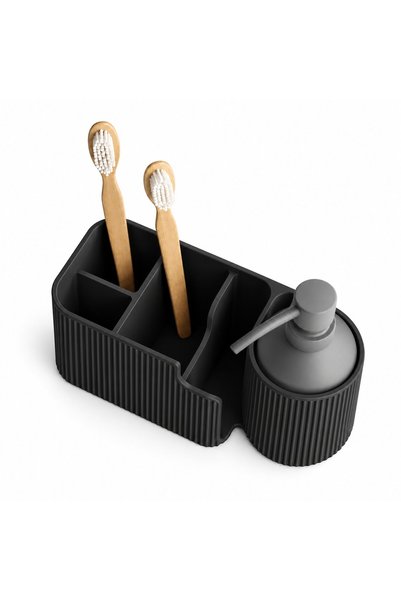 OEM Organizator de baie premium, suport pentru periuțe de dinți, pastă de din...