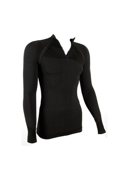 Lafuma Pr Lafuma Alpines Termal Ünisex İçlik Fermuarlı Lfv1004 Siyah-Gri-XXS