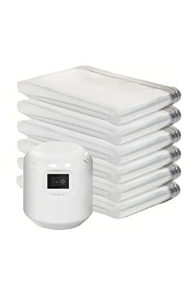 Generic Vacuum Seal Storage Bags,6 Pack Space Saver Bags with Electric Suctio...