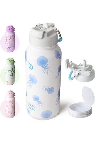 Generic Bottle Bottle 32Oz Insulated Water Bottle Stainless Steel Sport Water...