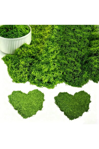 Generic Brand 300g Spumă artificială pentru decorațiuni (150g Verde închis + ...