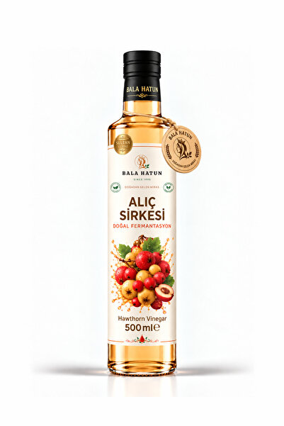 Alıç Sirkesi 500ml - Doğal Fermantasyon - Hawthorn Vinegar