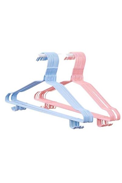 Generic 20 Pieces of Windproof Clothes Hanger Heavy Duty Hangers for Clothes ...