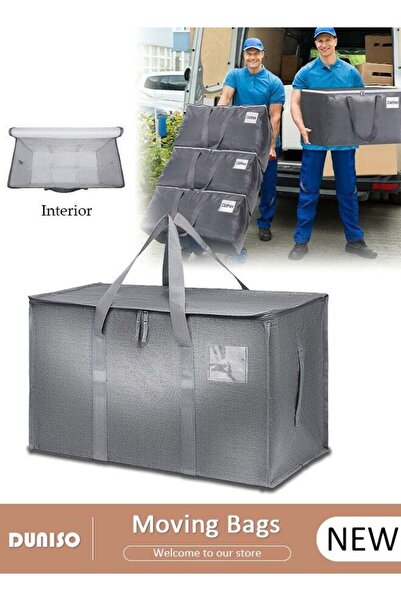 Generic Large Moving Bags, Heavy Duty Moving Storage Tote Bags with Tag Port,...
