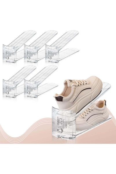 Generic Foldable Large Capacity Double Layer Shoeshold Holding Shoeshold Larg...