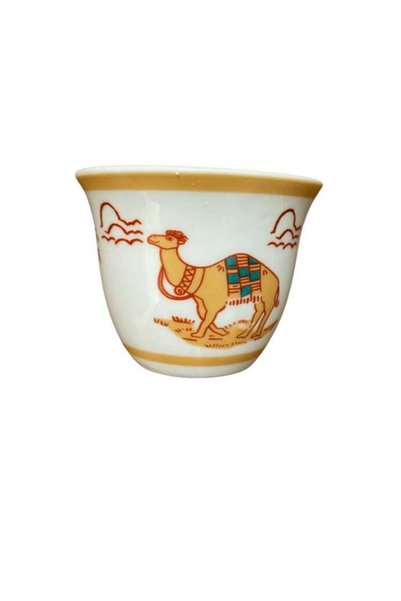 Generic 12 -Piece Arabic Coffee Cup Set Gahwa cup 30centimeter with Camel photo