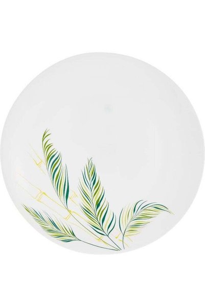 Generic BOROSIL LARAH PLANO BREEZE OPAL DINNER PLATE 27 CM, WHITE, 11FPPLBRZ,...