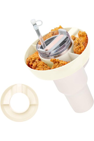 Generic Snack Bowl for Stanley 40 oz Tumbler with Handle, Tumbler Snack Tray ...