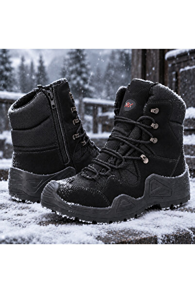 lucistep Su Geçirmez Askeri Bot – Waterproof Fermuarlı ve Bağcıklı Outdoor Bot