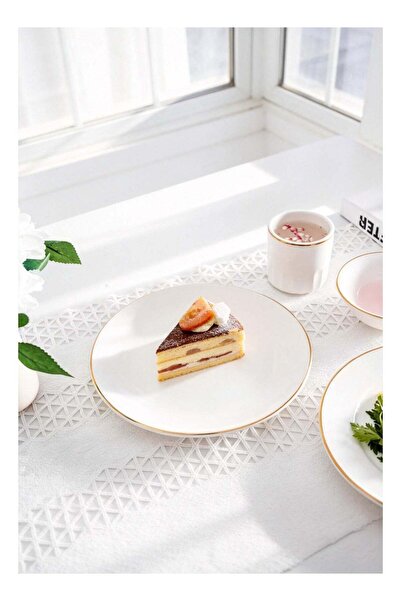 Generic Ceramic Dinner Plates Set of 4, Large Serving Plates 28 cm / 11 inch,...