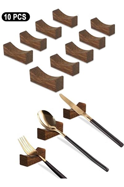 Generic 10PCS Wooden Chopstick Rests and Holders for Home, Hotel, Restaurant ...