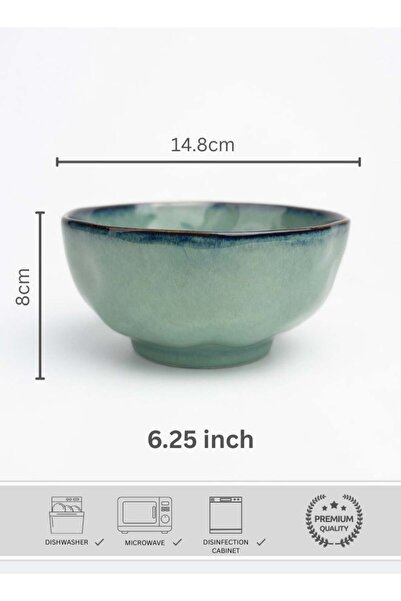Generic Japanese Style Ceramic Soup Bowl, Premium Porcelain Soup Bowl 6.25 in...