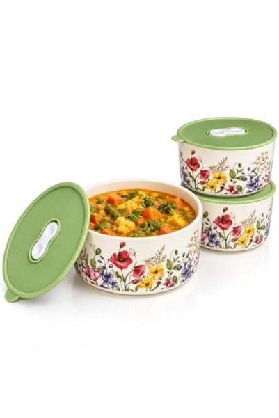 Generic BERAM Ceramic Serving Bowl Microwave Safe Heat Resistant Casserole 1 ...