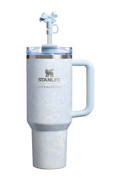 Generic Stanley 1913 x LoveShackFancy Holiday Quencher® H2.0 FlowState™ Tumbl...